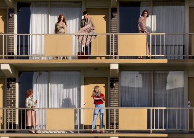 work by Nadine Rovner - Holiday Motel, Afternoon #:70682