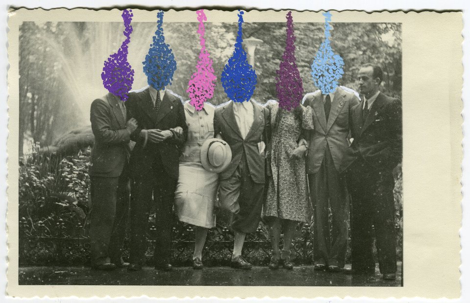 Naomi Vona - Head Transportation, Mixed Media