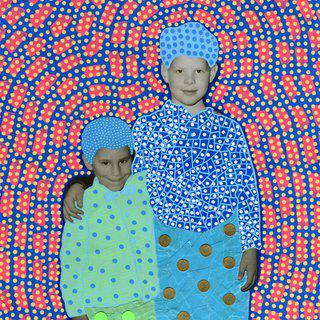 Blue Minty Friendship art for sale