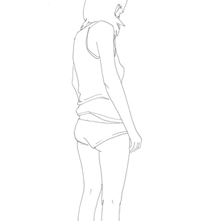 Natasha Law, Profile with Vest (ii)