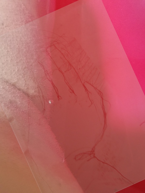 Nina Urlichs - A fleur de peau, under your skin III, Photograph