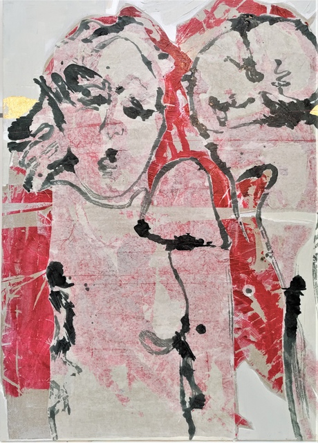 Nina Urlichs - red summer, Mixed Media