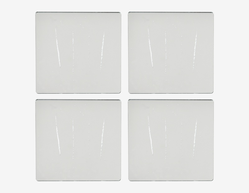 Nir Hod - The Night You Left Coasters (Silver) for Sale | Artspace