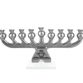 Oded Halahmy, Hand for Peace, Pomegranate for Love Menorah