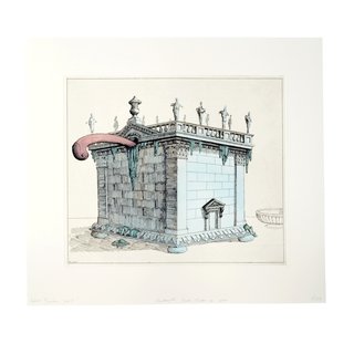 Pablo Bronstein, Chatsworth Sauce Tureen in Silver