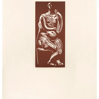 Pablo Picasso, Nu Assis1962 (23 April, Mougins)