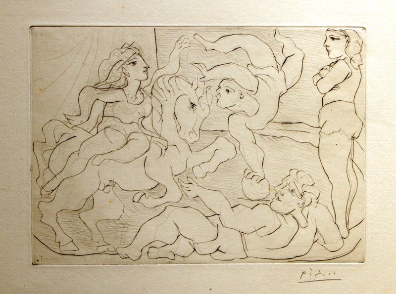 Pablo Picasso - Le Cirque - From "La Suite Vollard" for Sale ...