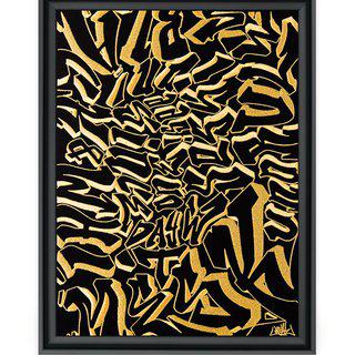 Golden Letterz art for sale