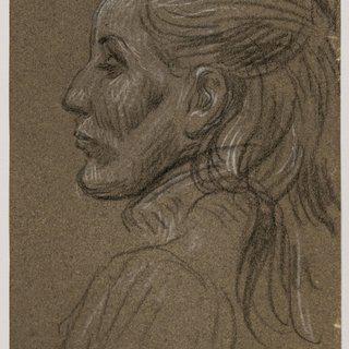 Profile of a Woman art for sale