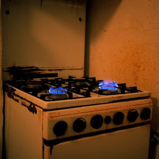 Untitled (Cooker Flames) art for sale