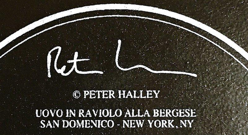 view:38862 - Peter Halley, Uovo In Raviolo Alla Bergese - San Domenico - New York, NY - 