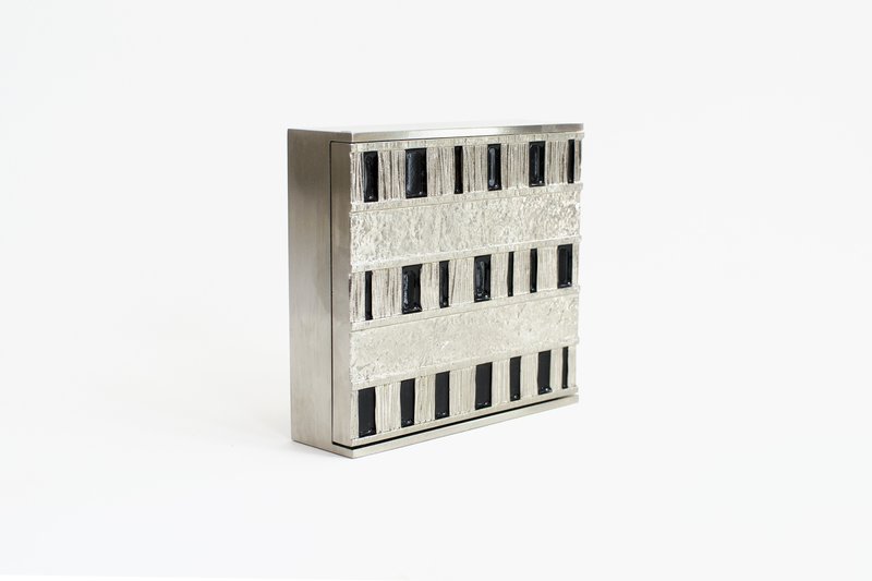 Mini Silver Novella Box, 2011-2016, by Peter Marino