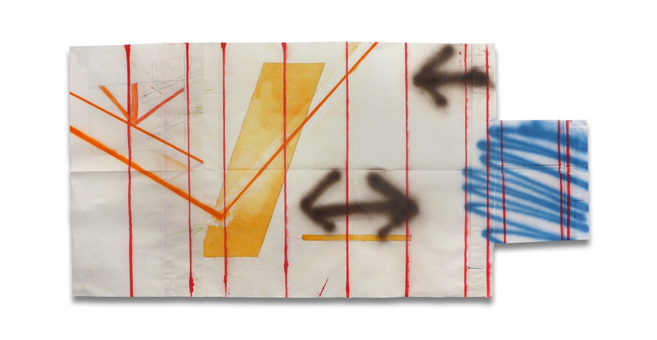 Peter Soriano - Porch Drawing 2, Work on Paper