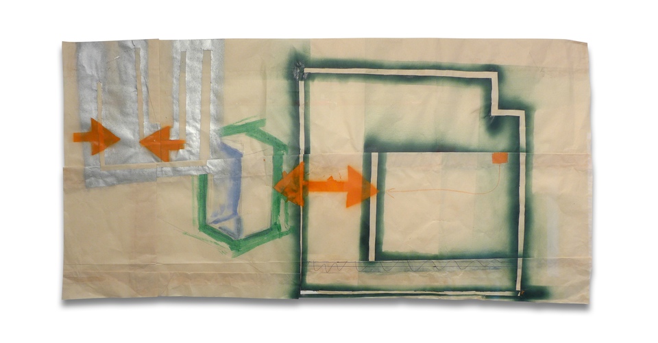 Peter Soriano - Porch Drawing 6, Work on Paper