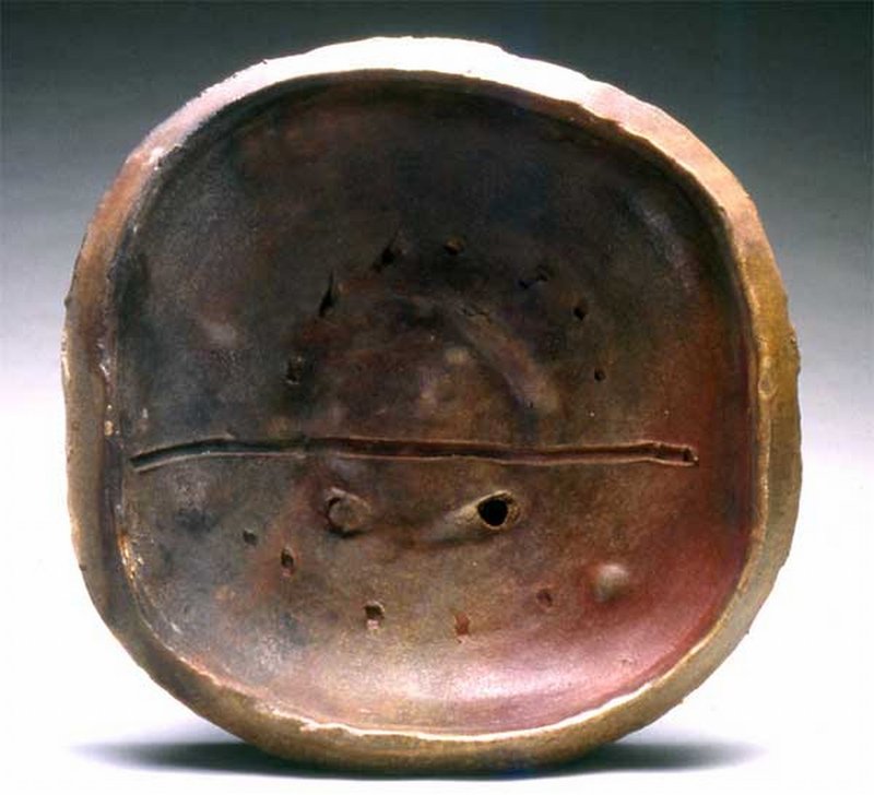 Peter Voulkos, Plate CR952-W, 1989