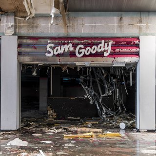 "Sam Goody" Wayne Hills Mall (from the Dead Mall series) art for sale