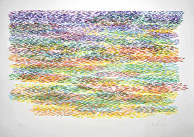 Piero Dorazio ポスター Piero Dorazio Composizione (Signed Print) 1976 | MyArtBroker