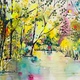 arrow to next work titled: A moment of calm