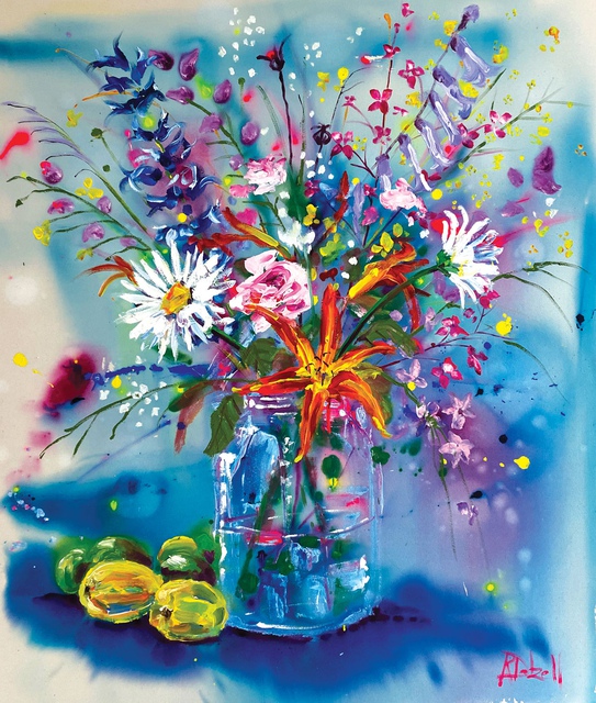 Rachael Dalzell - A gift from summer, Painting