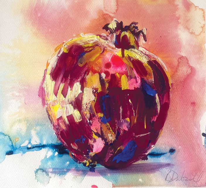 Rachael Dalzell - Fruit series #2, Work on Paper