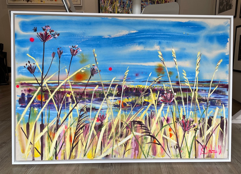 view:64670 - Rachael Dalzell, Down by the marsh painted in light - 