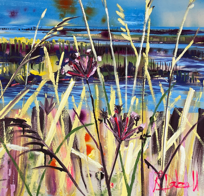 view:64671 - Rachael Dalzell, Down by the marsh painted in light - 