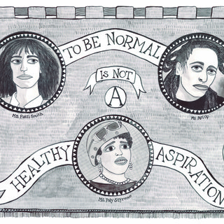 To Be Normal Is Not a Healthy Aspiration art for sale