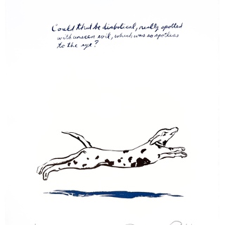 Raymond Pettibon, Untitled (Could That Be Diabolical...)