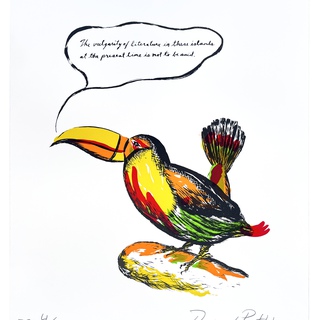 Raymond Pettibon, Untitled (The Vulgarity of Literature...)