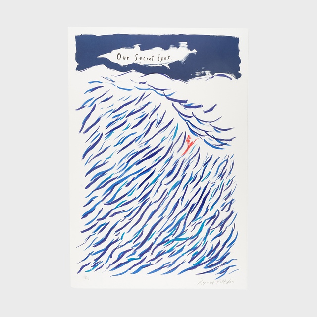 Raymond Pettibon - No Title (Our Secret Spot), Print
