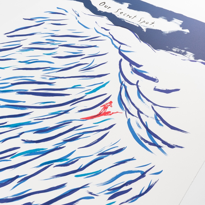 view:88225 - Raymond Pettibon, No Title (Our Secret Spot) - 