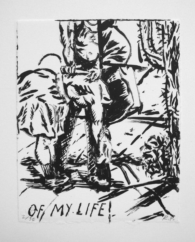 view:37576 - Raymond Pettibon, Bucksbaum Suite: I am losing - the big picture - in the full story - of my life - 