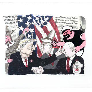 Untitled (Trump and Putin...) art for sale
