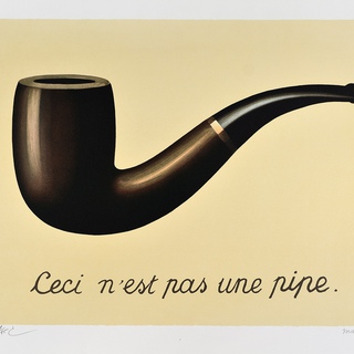 LA TRAHISON DES IMAGES, 1929 - CECI N'EST PAS UNE PIPE (THE TREACHERY OF IMAGES, 1929 - THIS IS NOT A PIPE) art for sale