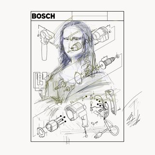 BOSCH 1 - Power Tool Series (After Da Vinci - Monalisa) art for sale
