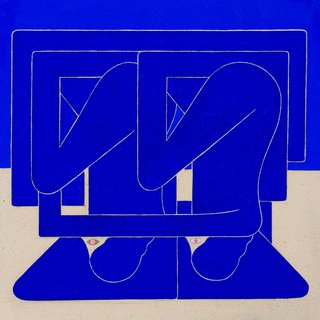 Richard Colman, Untitled Figures (BLUE)
