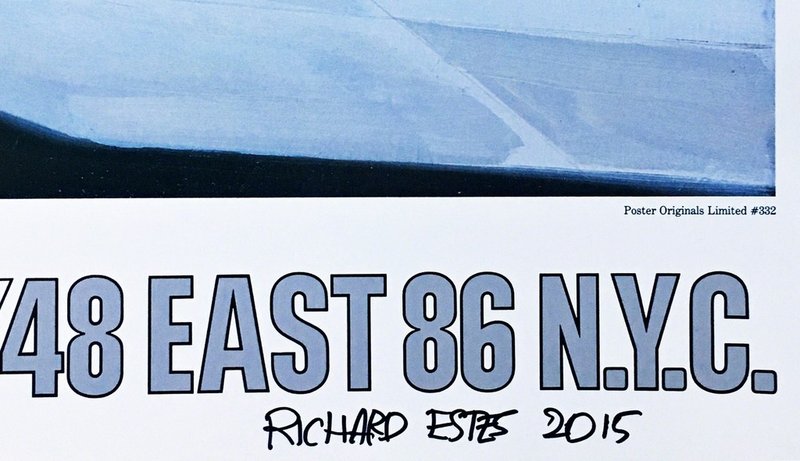 view:23362 - Richard Estes, Richard Estes A Decade: 1973-83 (Hand Signed & Dated) - 