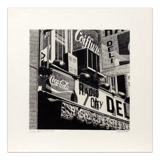 Robert Cottingham, Radio City Deli