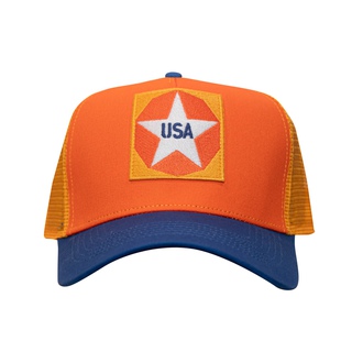 Robert Indiana, USA Star Trucker Hat