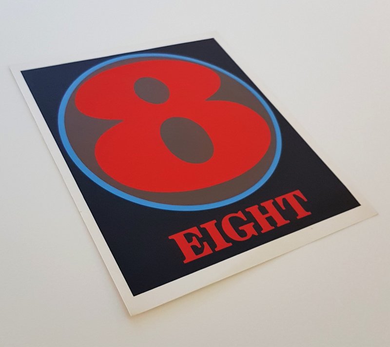 view:27174 - Robert Indiana, NUMBERS Folio - 10 (ten) Loose Silkscreen Prints accompanied by Poems - 