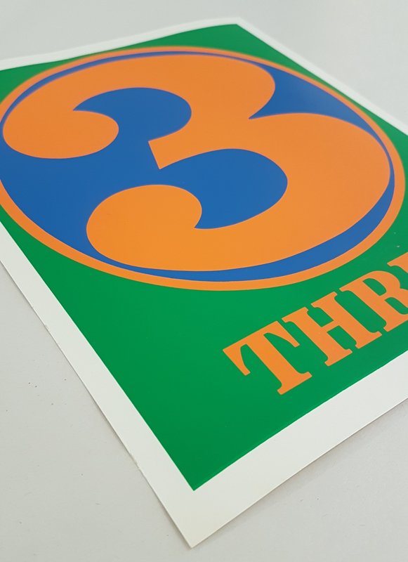 view:27176 - Robert Indiana, NUMBERS Folio - 10 (ten) Loose Silkscreen Prints accompanied by Poems - 