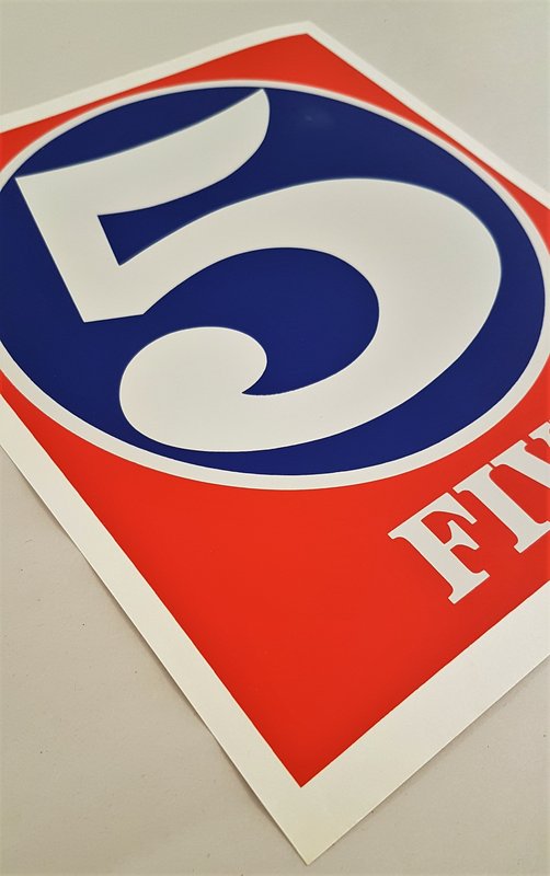 view:27177 - Robert Indiana, NUMBERS Folio - 10 (ten) Loose Silkscreen Prints accompanied by Poems - 