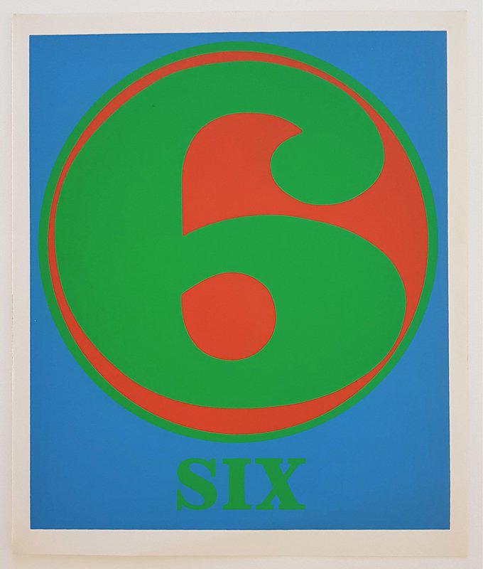 view:38170 - Robert Indiana, NUMBERS Folio - 10 (ten) Loose Silkscreen Prints accompanied by Poems - 