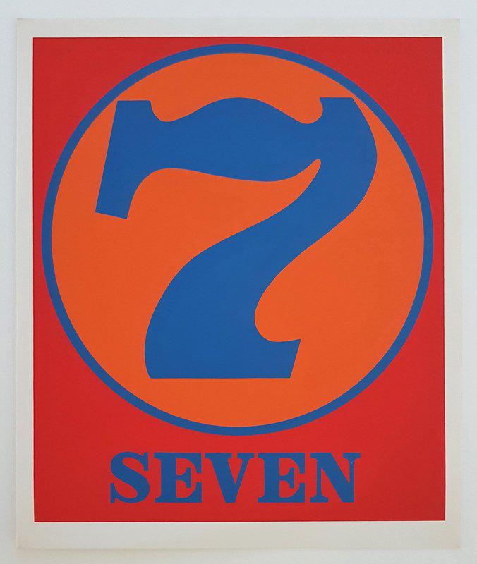 view:38171 - Robert Indiana, NUMBERS Folio - 10 (ten) Loose Silkscreen Prints accompanied by Poems - 