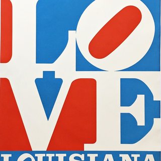 Robert Indiana, The American Love (Hand Signed and Inscribed)