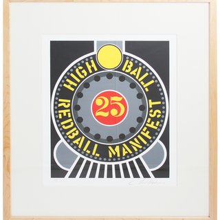 Robert Indiana, Highball on the Redball Manifest