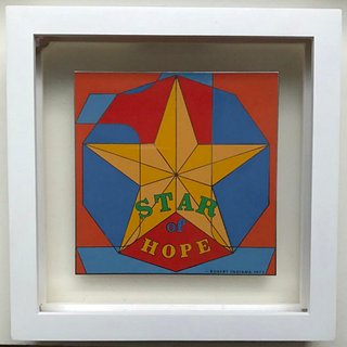 Robert Indiana, Star of Hope (Hand Signed)