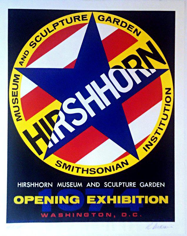 view:38854 - Robert Indiana, Hirshhorn Museum & Sculpture Garden Opening Exhibition, - 