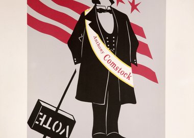 work by Robert Indiana - Anthony Comstock  #:8295