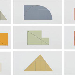 Multiple Panel Paintings, 1973-1976: a book of silk screen Prints art for sale
